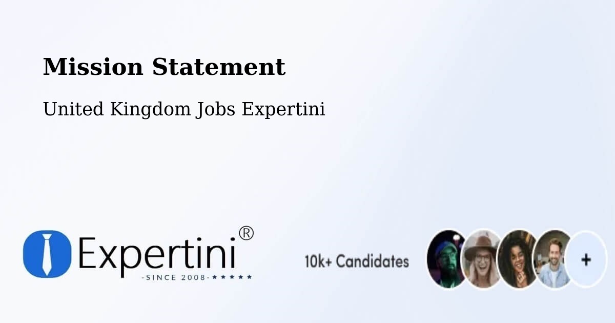 Mission Statement - United Kingdom Jobs Expertini